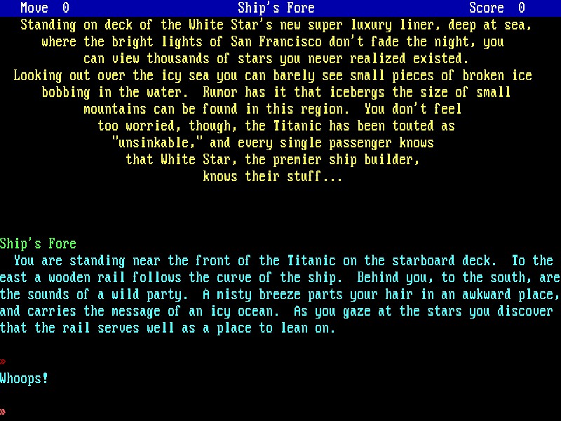 Beyond the Titanic